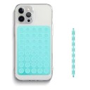 Support en silicone réversible pour téléphone 10 x 6,5 cm Support mural Support autocollant pour vidéos Selfie Maison Bureau 4