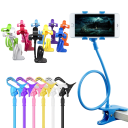 Support flexible de bureau pour mobile avec clip 3