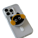 Support magnétique pour téléphone pour iPhone 12 à 16 Support de bureau magnétique puissant Support en plastique compatible 3