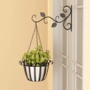 Support mural pour pot de fleurs suspendu H882 2