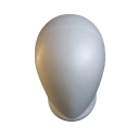 Support pour perruques, chapeaux, casquettes 27 x 15,2 cm Tête en polystyrène, circonférence de la tête 56 cm 3