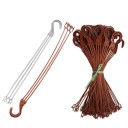 Support suspendu pour pot de fleurs 10 pcs 4