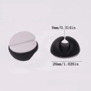 Supporti adesivi in silicone per cavi set da 6 pezzi in vari colori per l'organizzazione dei cavi 3