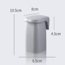 Supporto da parete magnetico per bicchiere 10,5 x 6,5 x 8 cm supporto per bicchiere in ABS per il bagno asciugatura invertita organizzatore 2