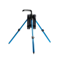 Supporto da pesca pieghevole per canne struttura telescopica 39 × 62 cm metallo plastica supporto per canna da pesca per la pesca in acqua e in terreno 4