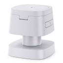 Supporto di ricarica wireless magnetico luminoso per iPhone, Apple Watch e AirPods con lampada e caricatore estraibile per MagSafe 2