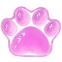 Supporto ergonomico per polso per mouse 120 x 102 x 20 mm Forma di zampa di gatto Riempimento in silicone Design colorato Comfort durante il lavoro e il gioco 9