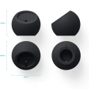 Supporto in silicone per stazione di ricarica MagSafe Supporto rotondo per caricabatterie Base stabile Protezione della superficie Accessorio per iPhone 2