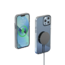 Supporto magnetico da 30W per ricarica wireless con ingresso USB C, caricabatterie rapido per smartphone, supporto magnetico QC 3.0 con cavo USB C 8