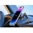 Supporto magnetico per auto nero con forte magnete supporto per telefono supporto wireless senza ricarica supporto per telefono mobile auto 4