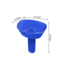 Supporto per gelati con cannuccia e protezione contro le gocce 9,5 x 6,5 x 6,5 cm Supporto per gelato riutilizzabile Per bambini Divertimento estivo Senza disordine 2