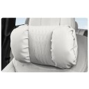 Supporto per la testa per auto in similpelle cuscino morbido e confortevole circa 33 × 20 × 11 cm accessorio ergonomico per interni auto 5