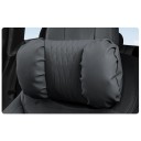 Supporto per la testa per auto in similpelle cuscino morbido e confortevole circa 33 × 20 × 11 cm accessorio ergonomico per interni auto 3