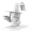 Supporto per occhiali VR 21 x 24,6 x 17 cm con supporto per headset e due ganci per controller per un ordinato stoccaggio degli accessori di gioco sulla scrivania 7