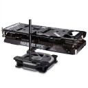 Supporto per schede grafiche 15,5 x 14 x 5,3 cm con due bracci regolabili e viti di fissaggio contro la flessione della GPU nel case 3