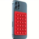 Supporto per telefono con ventosa in silicone 8 x 5,5 cm Supporto da parete antiscivolo monofacciale Supporto adesivo per cellulare Casa 4