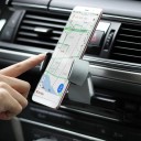 Supporto per telefono da auto per slot CD Universale con ganasce allargabili Rotante in verticale e orizzontale Argento e nero per navigazione 3