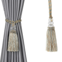 Supporto per tende con frange legatura decorativa 58 cm corda in poliestere per raccogliere tende e tendaggi in interni 7
