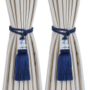 Supporto per tende con frange legatura decorativa 58 cm corda in poliestere per raccogliere tende e tendaggi in interni 5