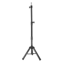 Supporto regolabile per parrucche fino a 140 cm con parte superiore girevole, acciaio inossidabile, stativo stabile per saloni di bellezza 4