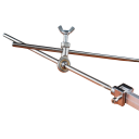 Supporto scorrevole di ricambio per affilatrice di coltelli Ruixin RX008 gancio a cerniera in acciaio inossidabile diametro barra 6 mm accessorio per affilatrici 4