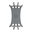 Supporto universale in silicone per telefono da bici, moto o passeggino, supporto rotante a 360° per manubri per GPS e navigazione mobile 7