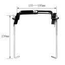 Supporto universale per batteria auto in ferro resistente con viti di montaggio supporto regolabile per batteria 230×135×195 mm accessori per auto 2