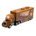 Súprava Mack Hauler a hnedý Blesk McQueen Disney Pixar Autá 2 3 Kovový závodný model a nákladiak Hračka pre deti Zberateľská edícia 3