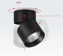 Surface Mounted Rotatable LED Light 7W Cylindrical 99x60 mm Aluminium Body Warm White Light Ceiling Spot Lighting Interior 3
