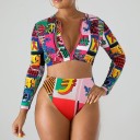 Surfbikini för kvinnor P640 8