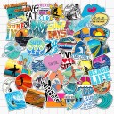 Surfing Stickers 50 pcs E300 1