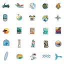 Surfing Stickers 50 pcs E308 5