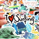 Surfingklistermærker 50 stk. E121 4