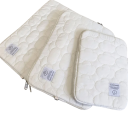 Surfplattans fodral 9,7-11 tum Skyddande iPad-fodral Neutrala färger Mjuk vaddering Blixtlåsförslutning Lätt och praktisk design 6