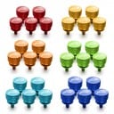 Șuruburi pentru carcasă PC 12 x 10 x 6,5 mm set 5 bucăți cu filet M3,5 și cap cu striații pentru strângere manuală pe panoul lateral 1