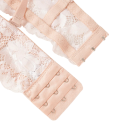 Sutiã de renda feminino com copas cheias e padrão delicado em elastano e poliamida, lingerie leve com alças para uso diário 10