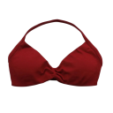 Sutiã desportivo feminino com decote profundo e faixa inferior larga em poliamida para fitness, corrida, exercício e treino 4