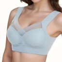 Sutiã feminino com copas moldadas sem aros em elastano confortável para uso diário design liso discreto 5