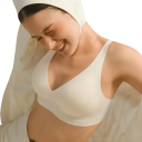 Sutiã feminino sem fecho traseiro com alças finas em elastano e nylon para costas nuas e vestuário de verão 4