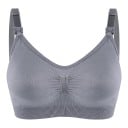 Sutien de maternitate și alăptare fără armătură cu catarame pe bretele pentru alăptare ușoară cu bandă ribbed și spate în formă 13