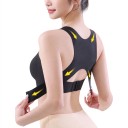 Sutien push-up fără cusături pentru femei, fără arcuri, cu corecție a posturii și suport încrucișat pentru spate, cu bandă ajustabilă 3
