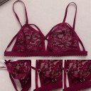 Sutien sexy de dama cu cupe florale J1064 3