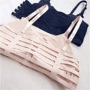 Sutien sportiv bralette fără armătură cu benzi pe spate Bretele ajustabile Mărime universală pentru circumferința toracică 62 până la 92 cm 7