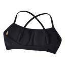 Sutien sportiv pentru femei cu bretele subțiri încrucișate și spate deschis cu pernuțe și bandă elastică pentru yoga și fitness 4