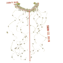 Svadobná čelenka do vlasov s perlami Univerzálna veľkosť Elegantný vlasový doplnok pre nevestu svadba ples fotenie slávnostný účes 4