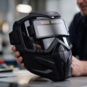 Svářečská maska s automatickým ztmavováním Filtr 92 x 30 mm Optika 1/2/1/2 Rozměr 21 x 21 cm Materiál PC Černá Na svařování i broušení 8