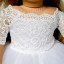Svatební šaty pro panenku A197 5