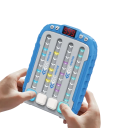 Svetelná elektronická hudobná rytmická logická hra 15 x 11 x 3 cm 6 úrovní obtiažnosti 3 rýchlosti 4 hlasitosti ABS, batérie AAA*3 3