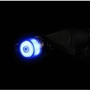 Světla do konců řídítek 2 ks LED výstražné světlo na kolo 5 režimů Nabíjení USB-C Baterie 80 mAh Hliník a PC Černá Pro řídítka 15–23 mm 13