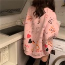 Sweat à capuche hip-hop pour femmes 1